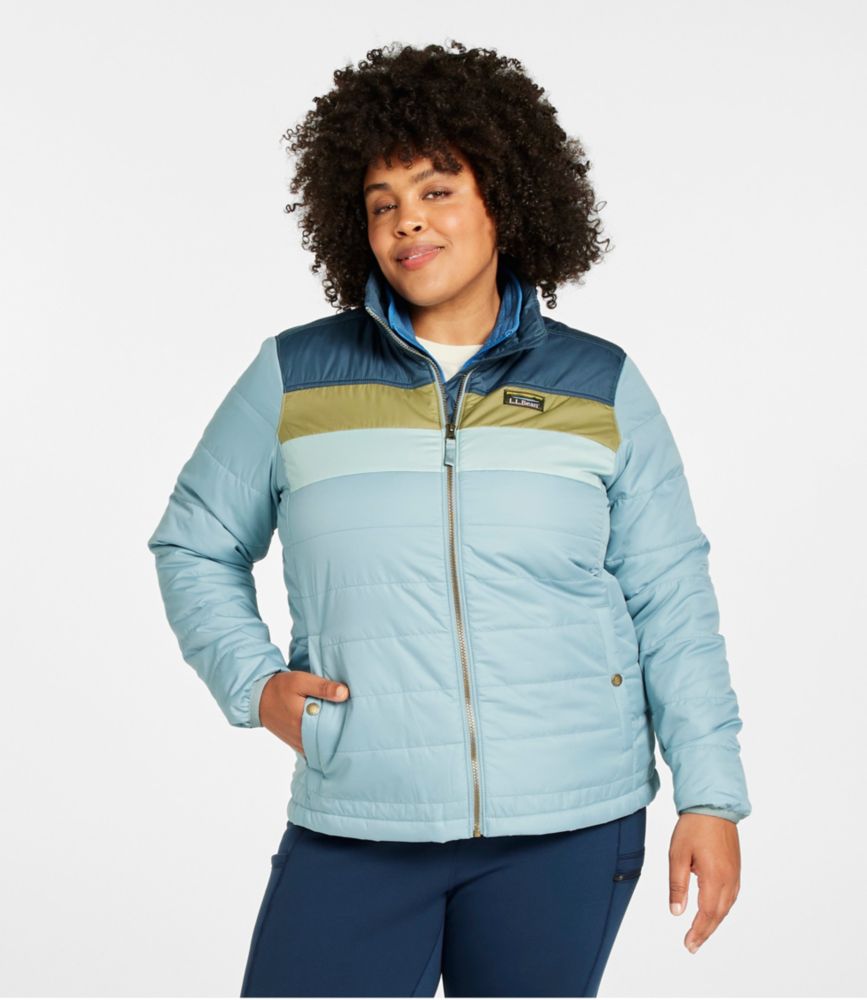 Women's Mountain Classic Puffer Jacket, Colorblock