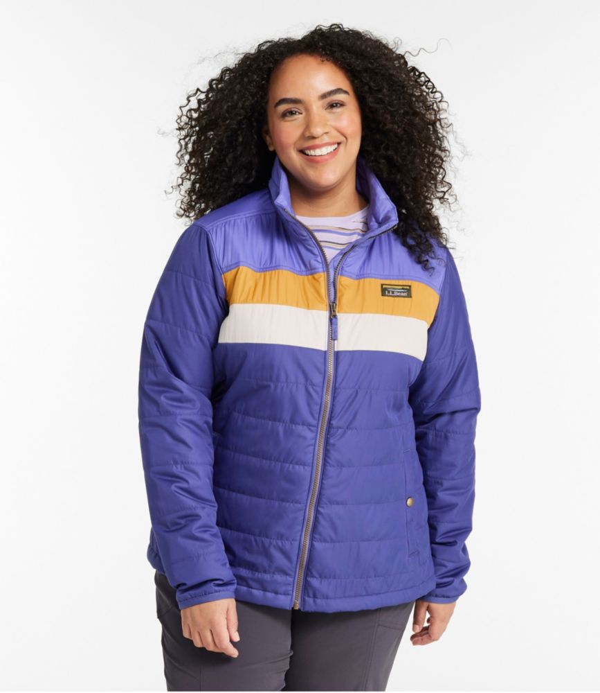 Women's Mountain Classic Puffer Jacket, Colorblock | Women's at L.L.Bean