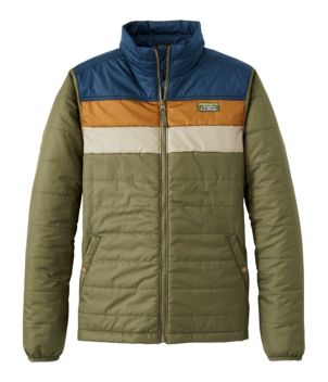 Men's Mountain Classic Puffer Jacket, Colorblock