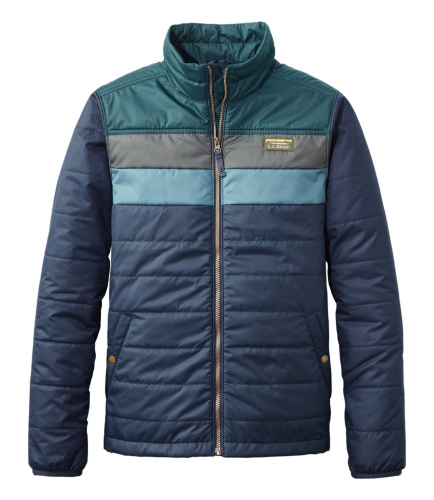 Mast General Store  Men's Mountain Classic Puffer Colorblock Jacket