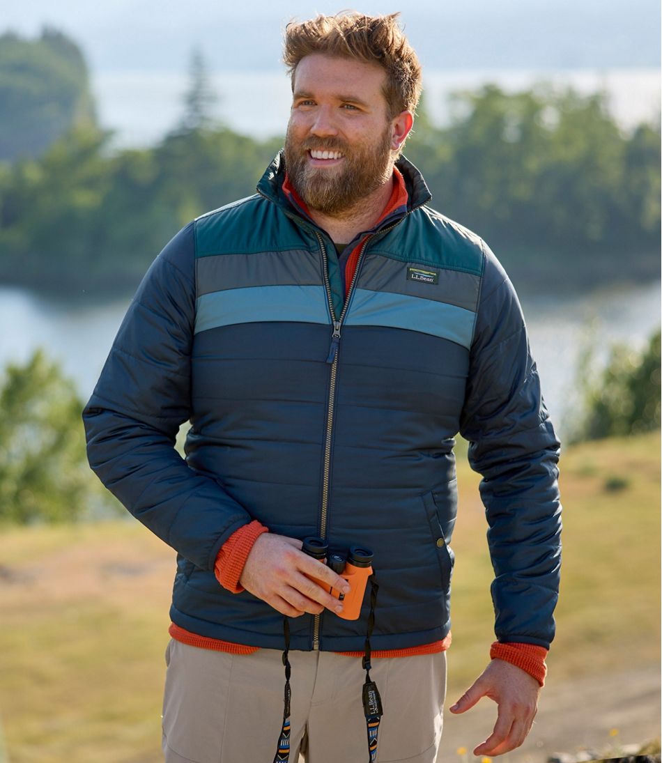 Men's Mountain Classic Puffer Jacket, Colorblock | Insulated