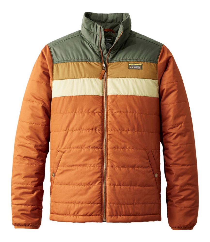 Men's Mountain Classic Puffer Jacket, Colorblock Outerwear & Jackets