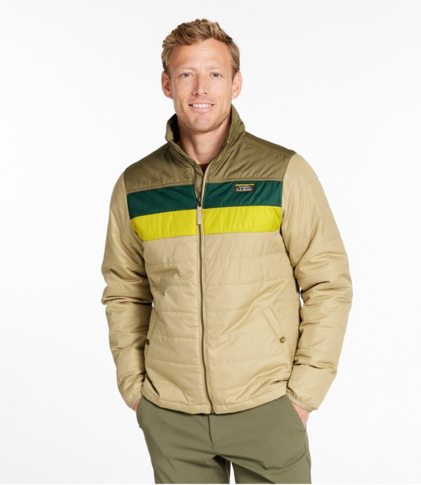 Men's Mountain Classic Puffer Jacket, Colorblock