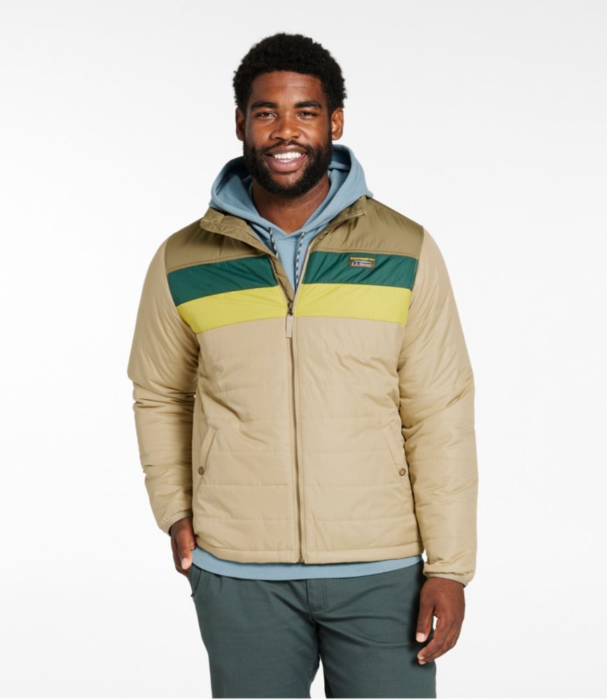 Men's Mountain Classic Puffer Jacket, Colorblock