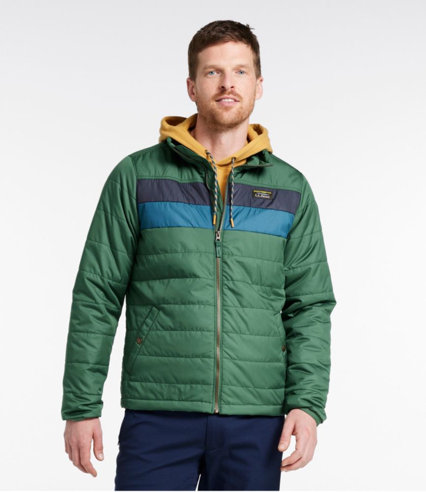 Men's Mountain Classic Puffer Jacket, Colorblock