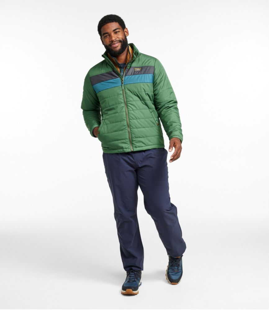 Men's Mountain Classic Puffer Jacket, Colorblock