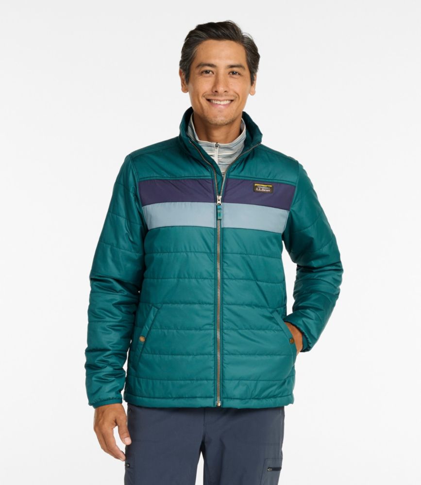 Men's Mountain Classic Puffer Jacket, Colorblock