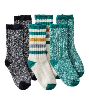 Adults' Cotton Ragg Sock, Three-Pack Gift Set