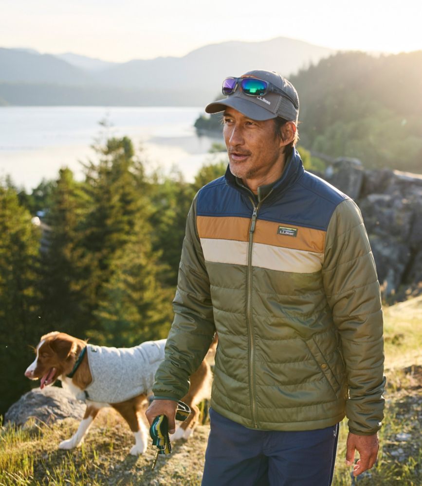 Men's Mountain Classic Puffer Jacket, Colorblock