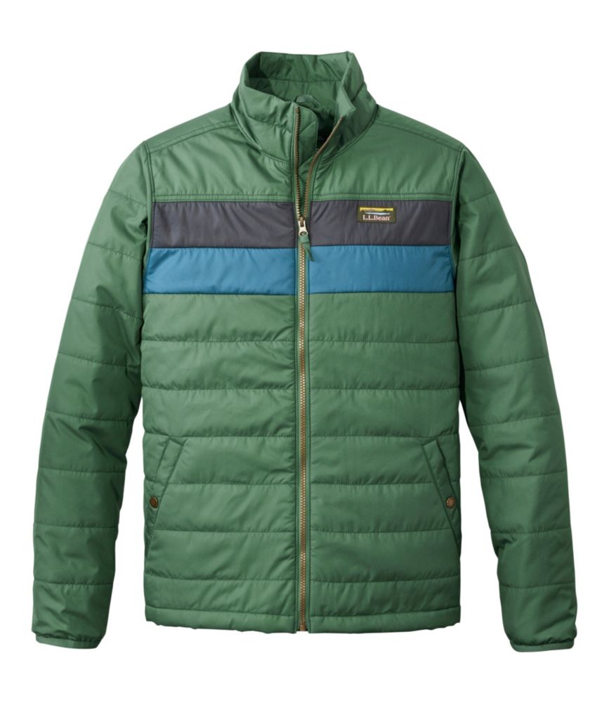 Men's Mountain Classic Puffer Jacket, Colorblock