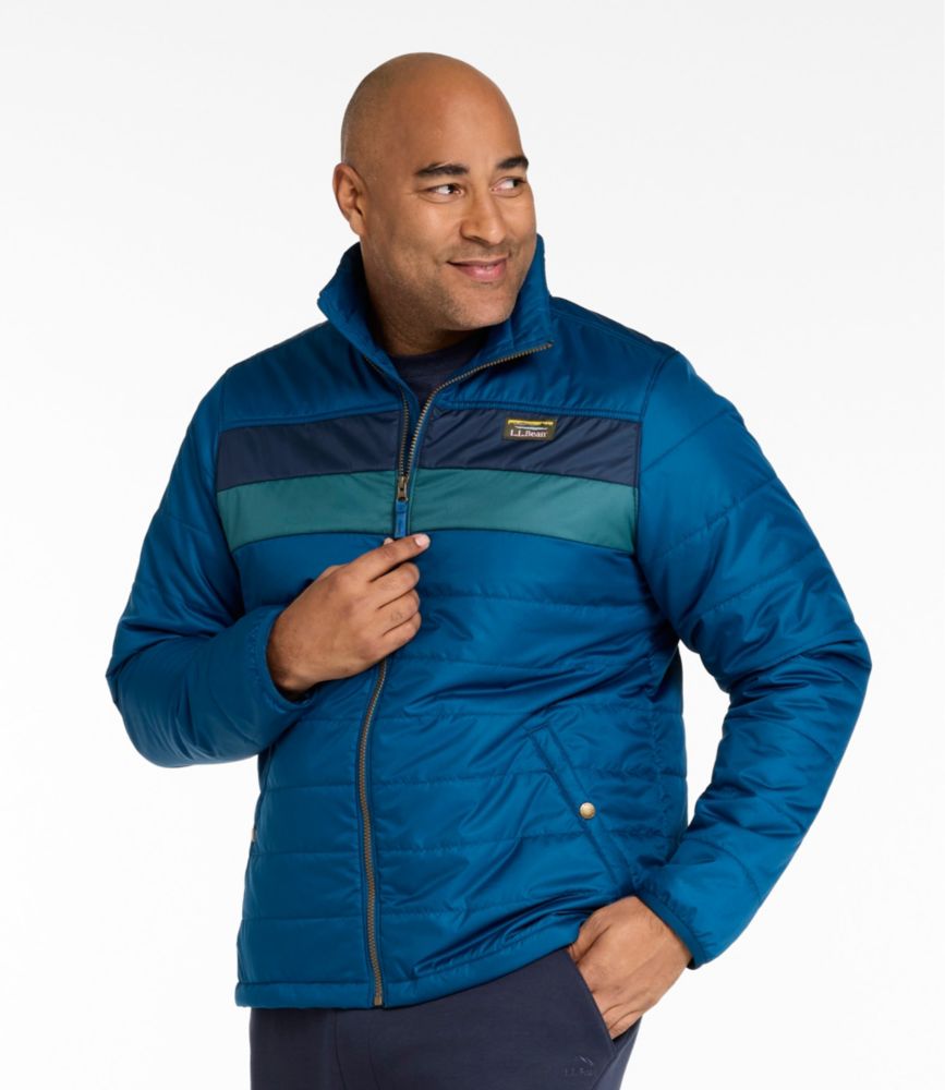 Men's Mountain Classic Puffer Jacket, Colorblock