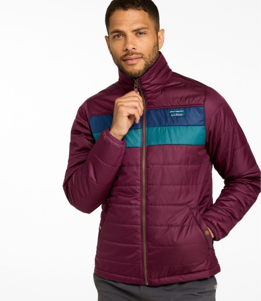 Men's Mountain Classic Puffer Jacket, Colorblock