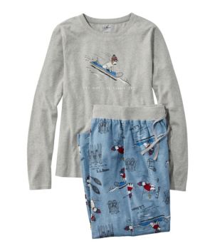 Women's L.L.Bean Camp PJ Set