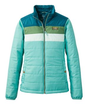 Men's Mountain Classic Puffer Hooded Jacket, Colorblock