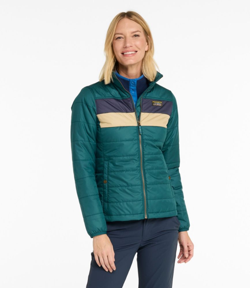 Women's Mountain Classic Puffer Jacket, Colorblock