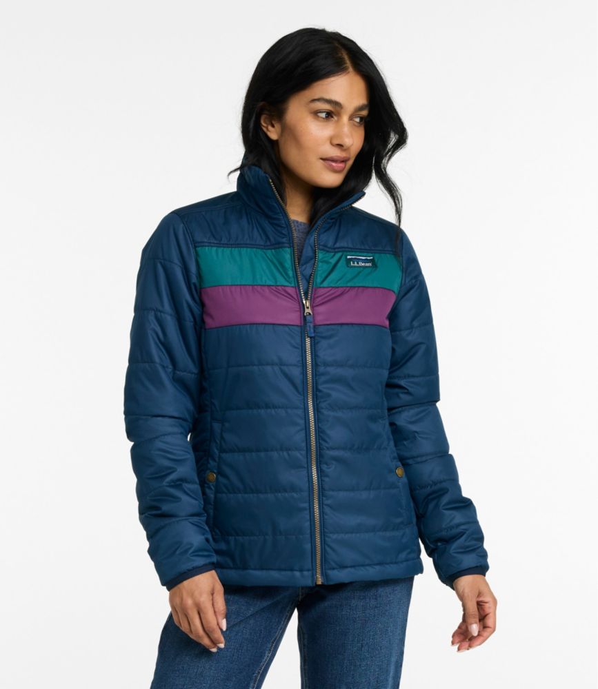 Women's Mountain Classic Puffer Jacket, Colorblock