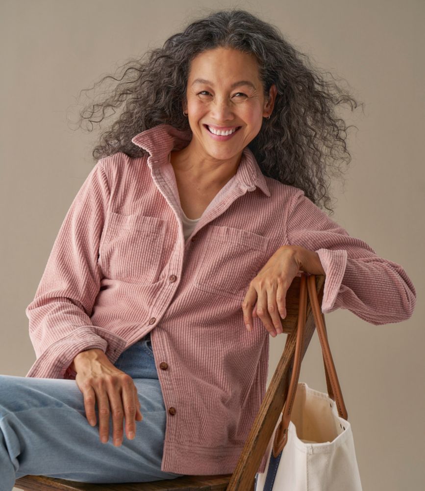 Women's Comfort Corduroy Relaxed Shirt
