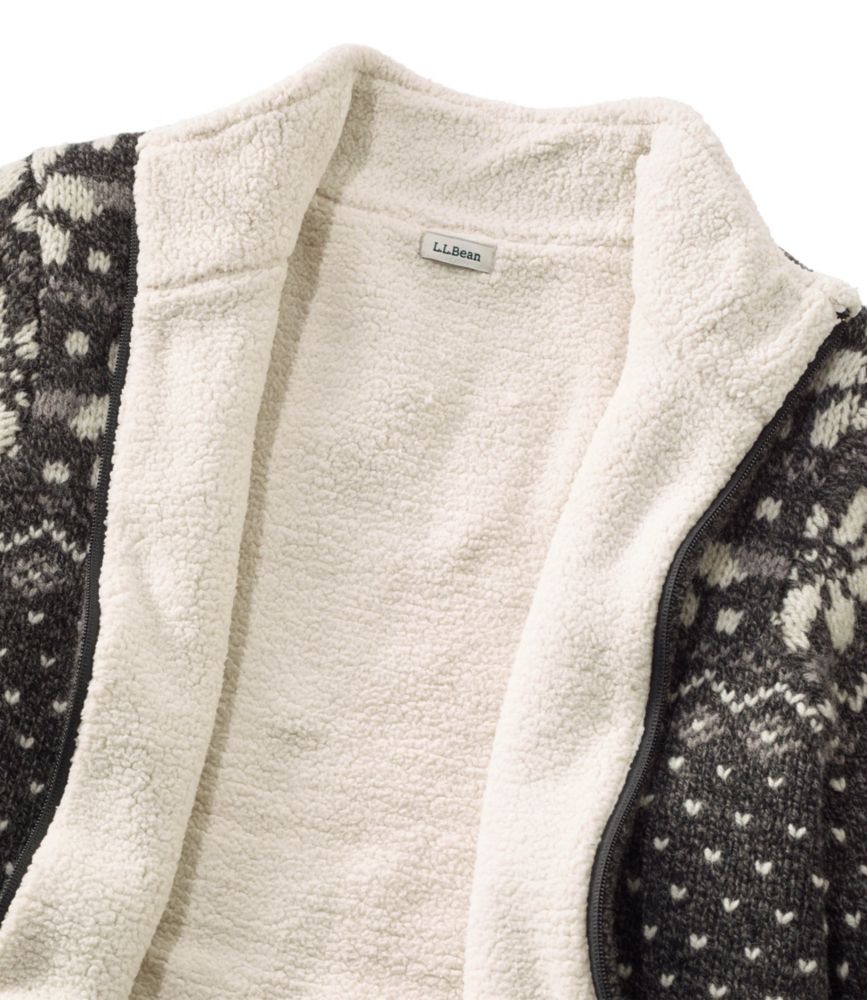 lined sweater