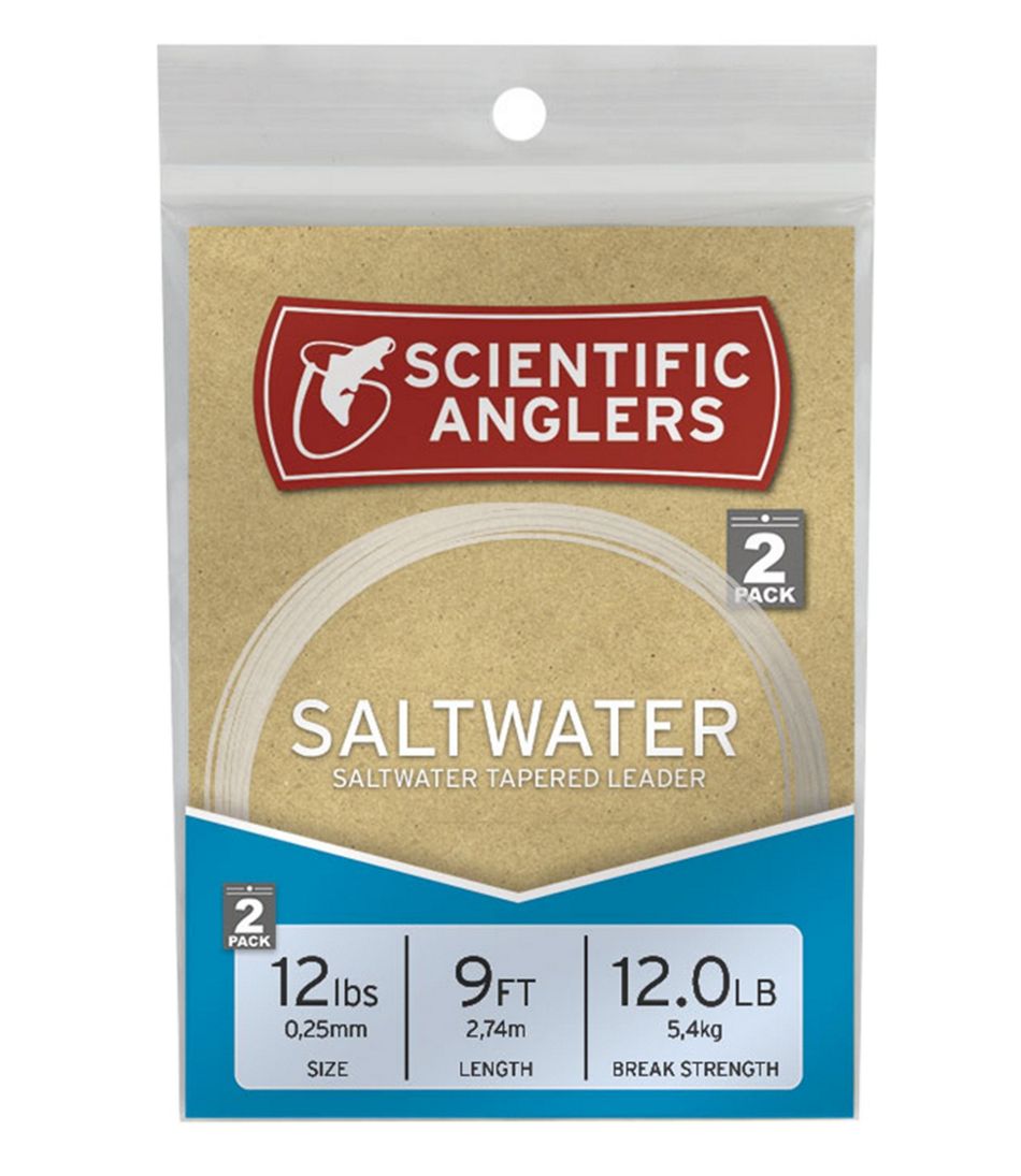 Scientific Anglers Saltwater Nylon Leaders, 9' 2-Pack