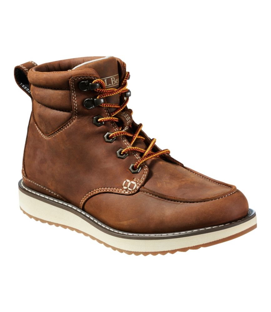 Women's Stonington Boots, Moc Toe, Dark Oakwood, small image number 6