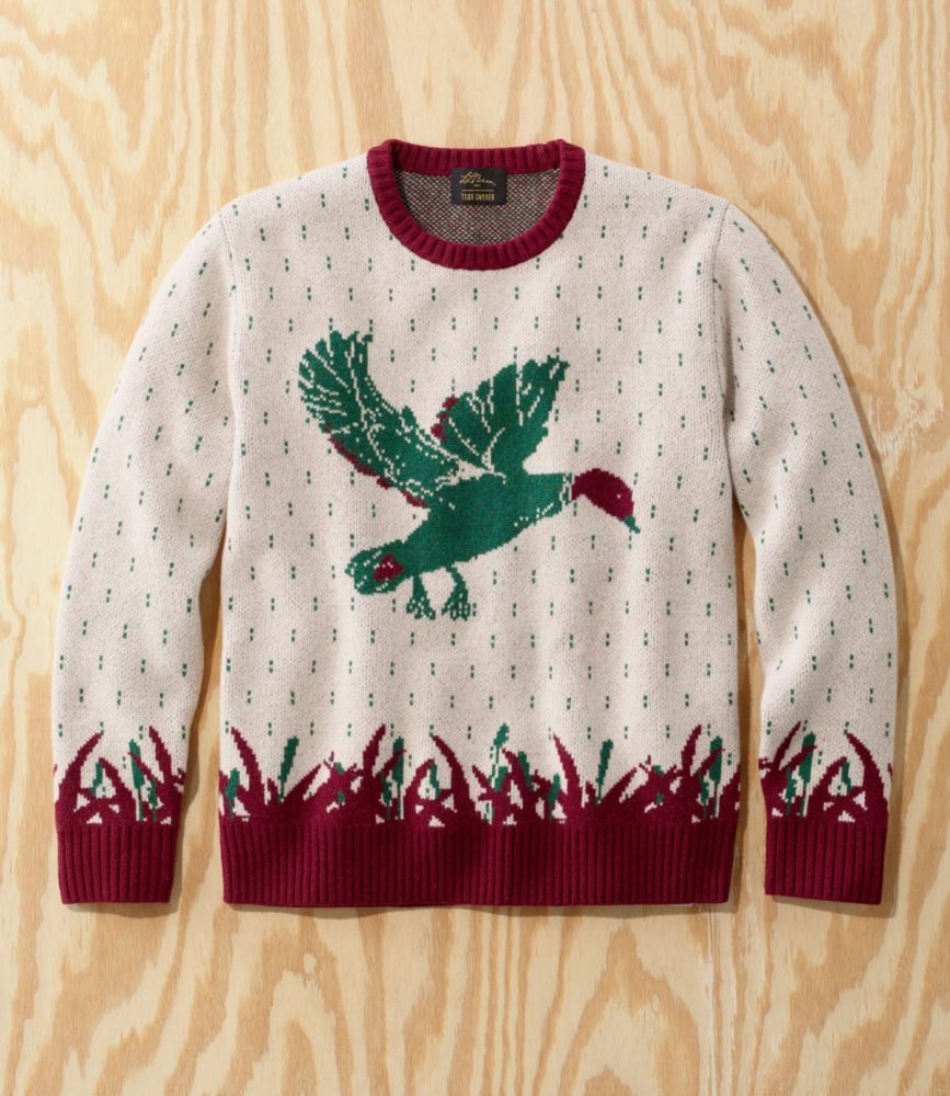 Ll bean 2025 mens christmas sweaters