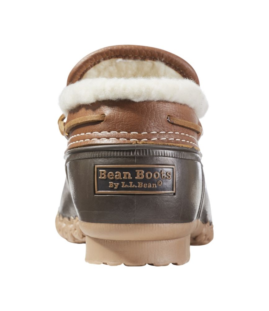 Women's Bean Boots, Rubber Moc Sherpa-Lined, , small image number 3