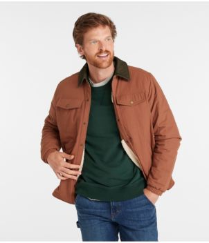Men's Insulated Utility Shirt Jacket
