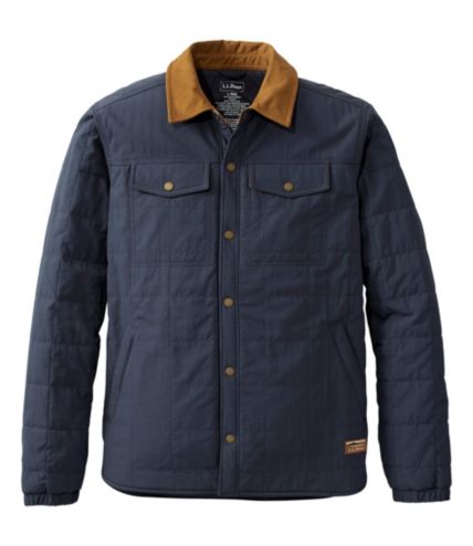 Men's Insulated Utility Shirt Jacket | Insulated Jackets at L.L.Bean