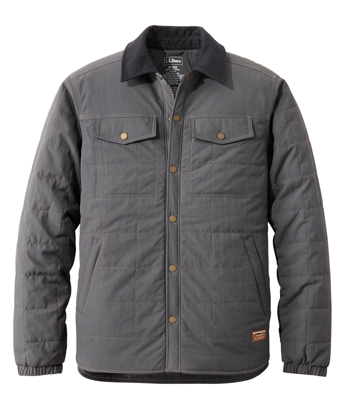 Men's Insulated Utility Shirt Jacket at L.L. Bean