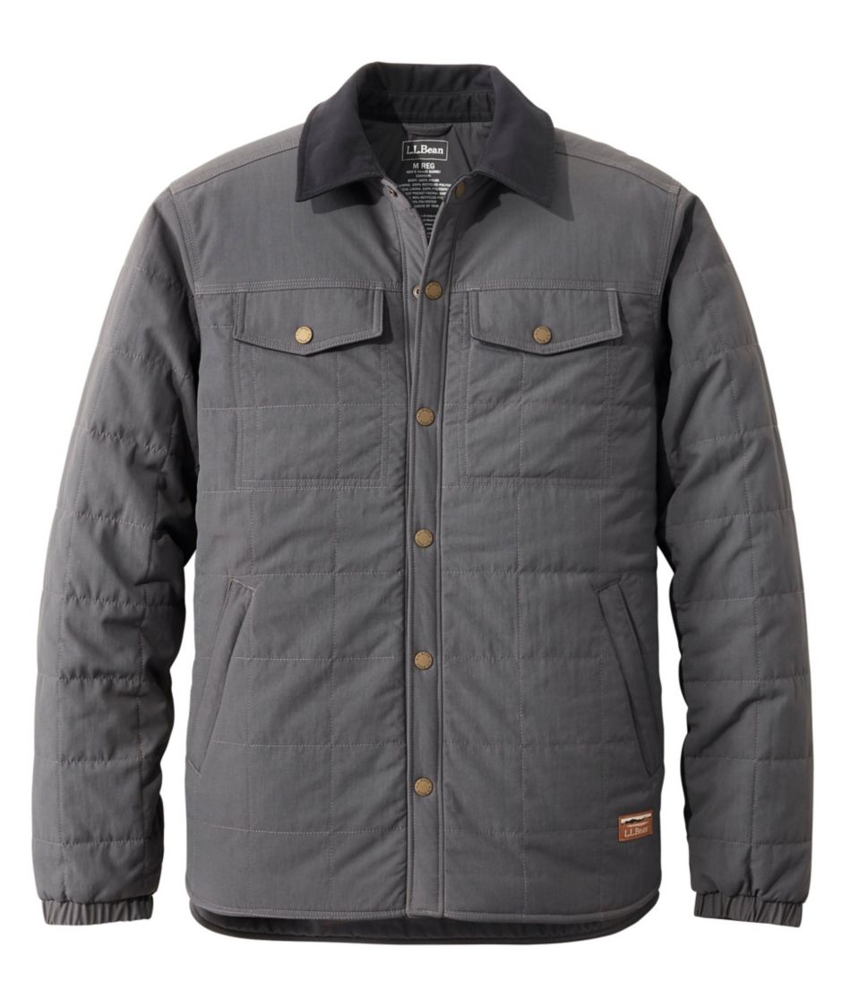 Men's Insulated Utility Shirt Jacket | Insulated Jackets at L.L.Bean