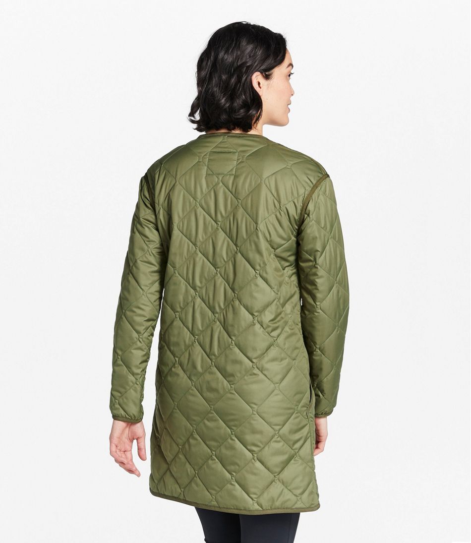 Women's Collarless Puffer Coat | Women's Insulated Jackets at L.L.Bean