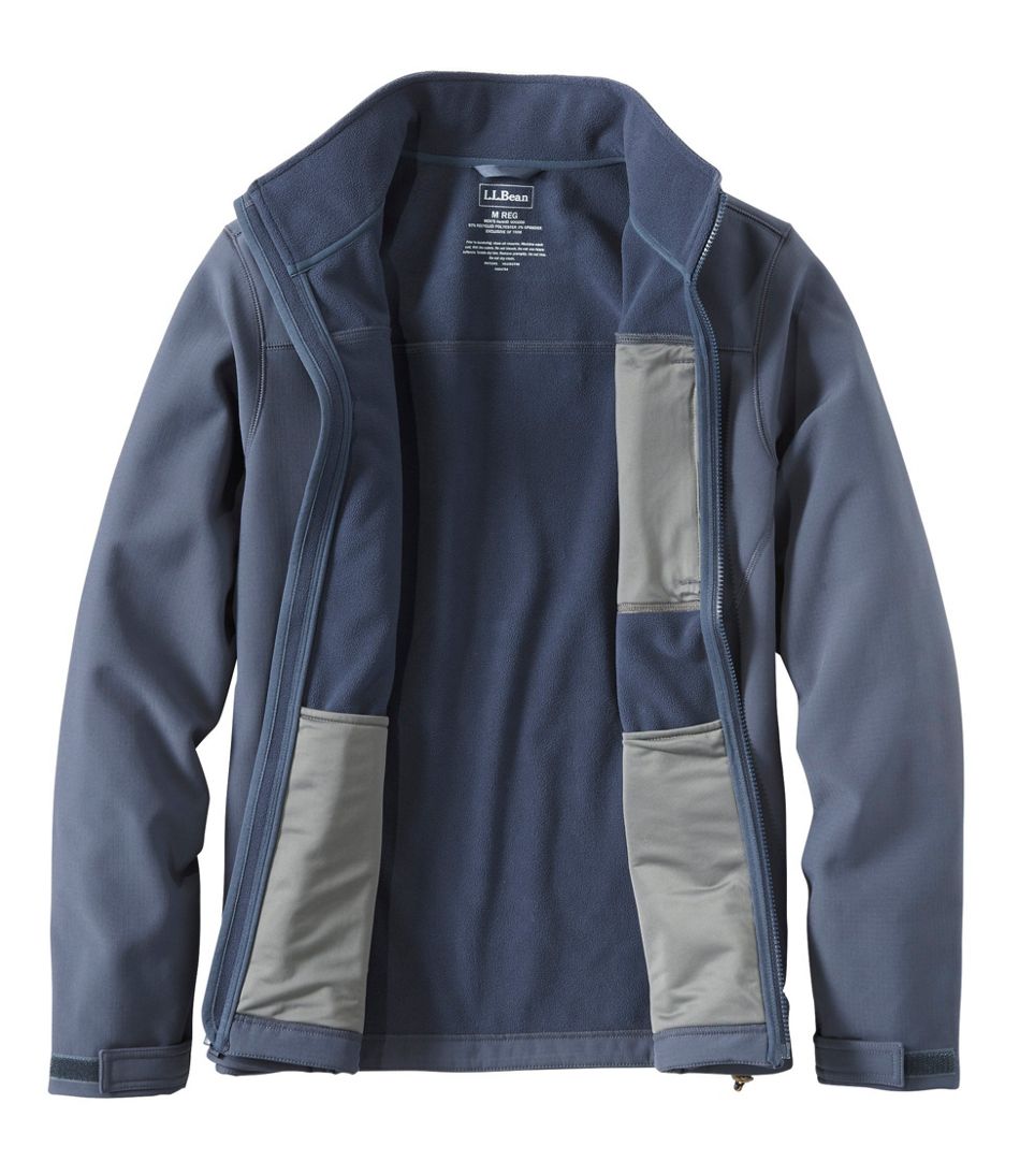 vis Nebu Hertog Men's Bean's Windproof Softshell Jacket | Fleece Jackets at L.L.Bean