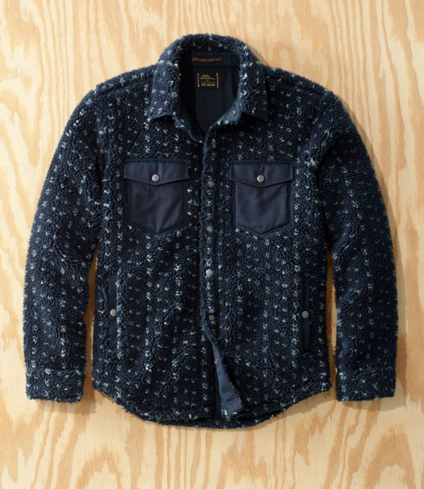 Veste Snap Shirt En Laine Gris L.L. Bean X Todd Snyder - Taille L - Occasion Parfait état