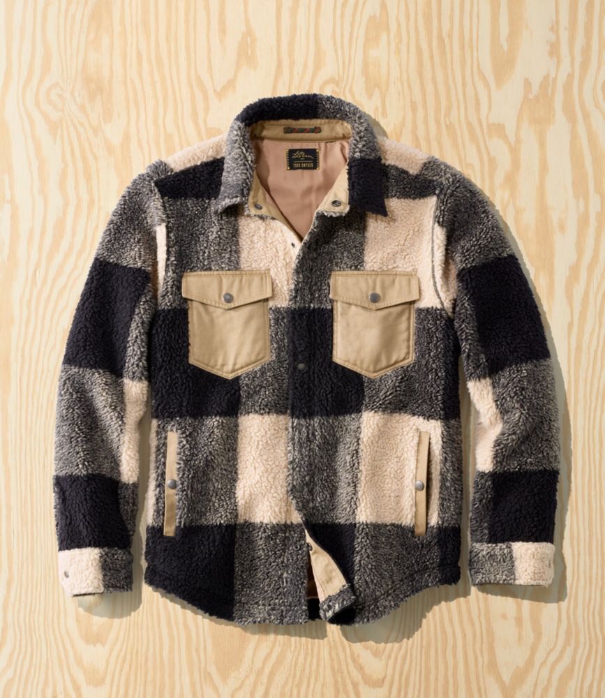 sherpa shirt jacket