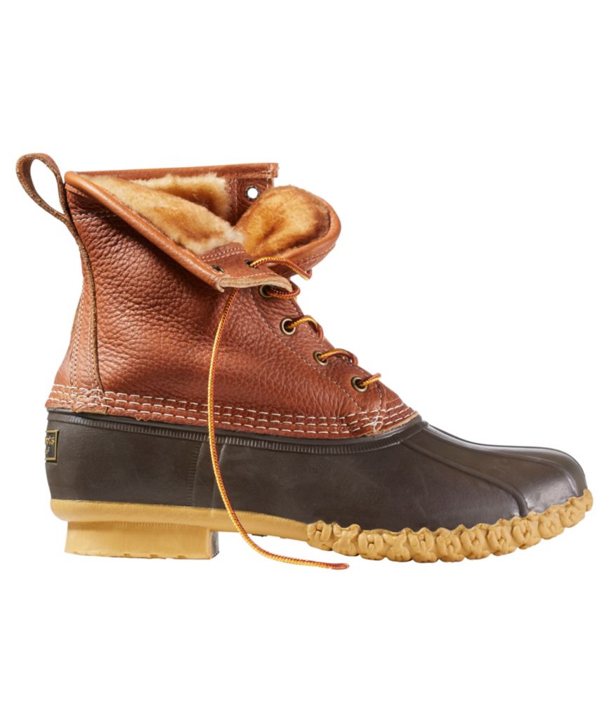 Mens lined duck boots hotsell