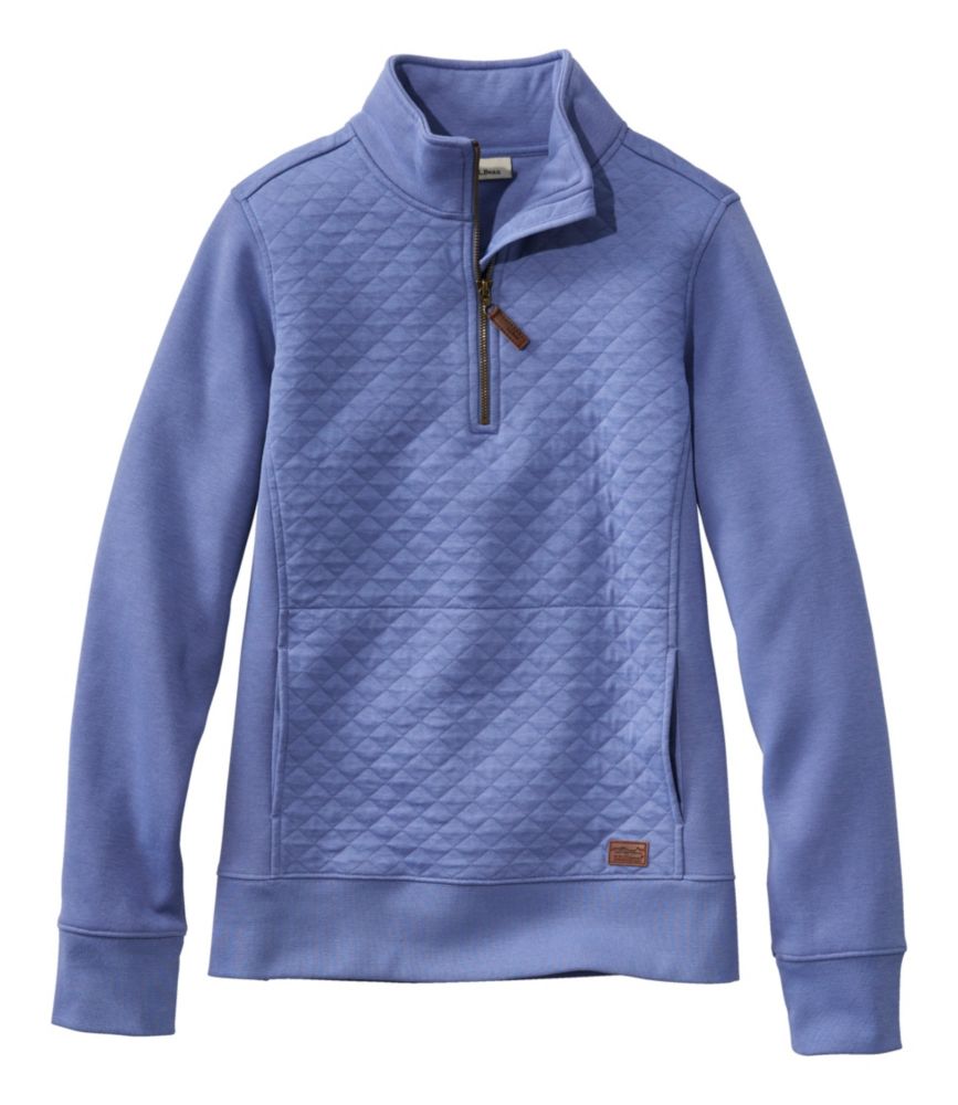 Women's Quilted Quarter-Zip Pullover