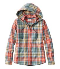 Ll bean flannel outlet hoodie women's