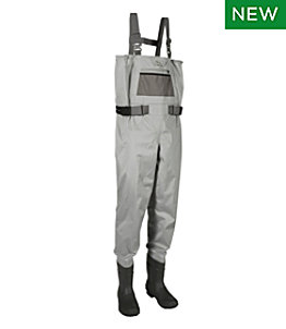 Men's Double L Stretch Boot Foot Waders with Super Seam