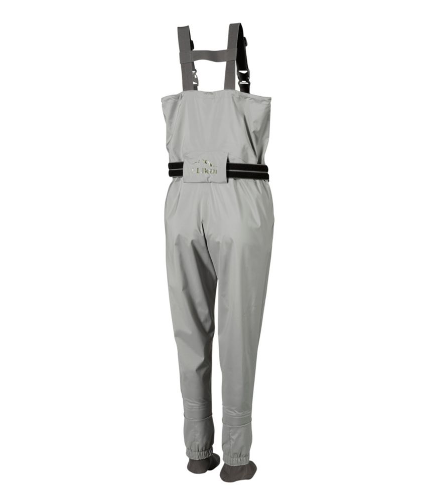 Women's Double L Stretch Stockingfoot Waders, Graystone, small image number 2