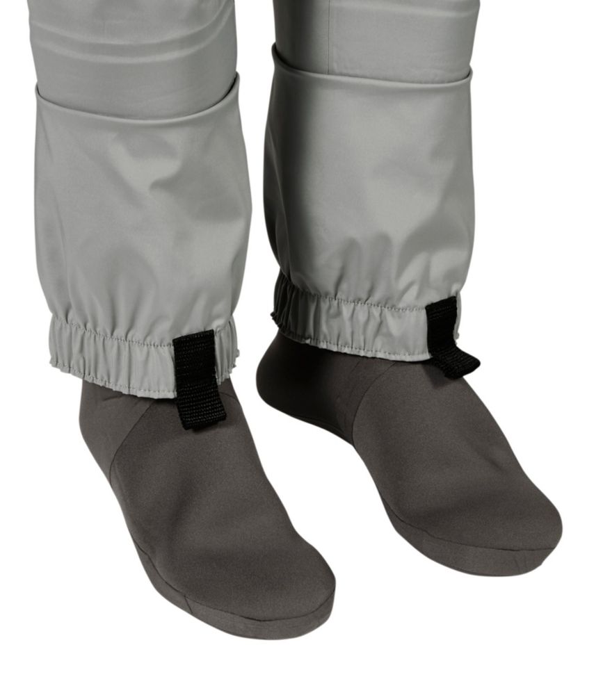 Women's Double L Stretch Stockingfoot Waders, Graystone, small image number 3