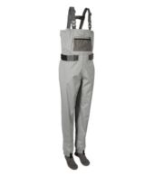 Men's Double L Stretch Boot Foot Waders with Super Seam Graystone S 8, Waterproof/Rubber | L.L.Bean