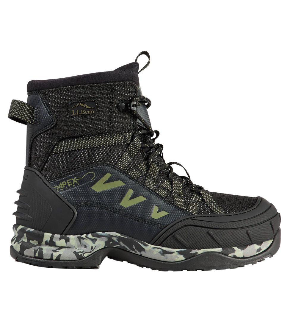Men's Apex Wading Boots Gray 13(D), Rubber | L.L.Bean
