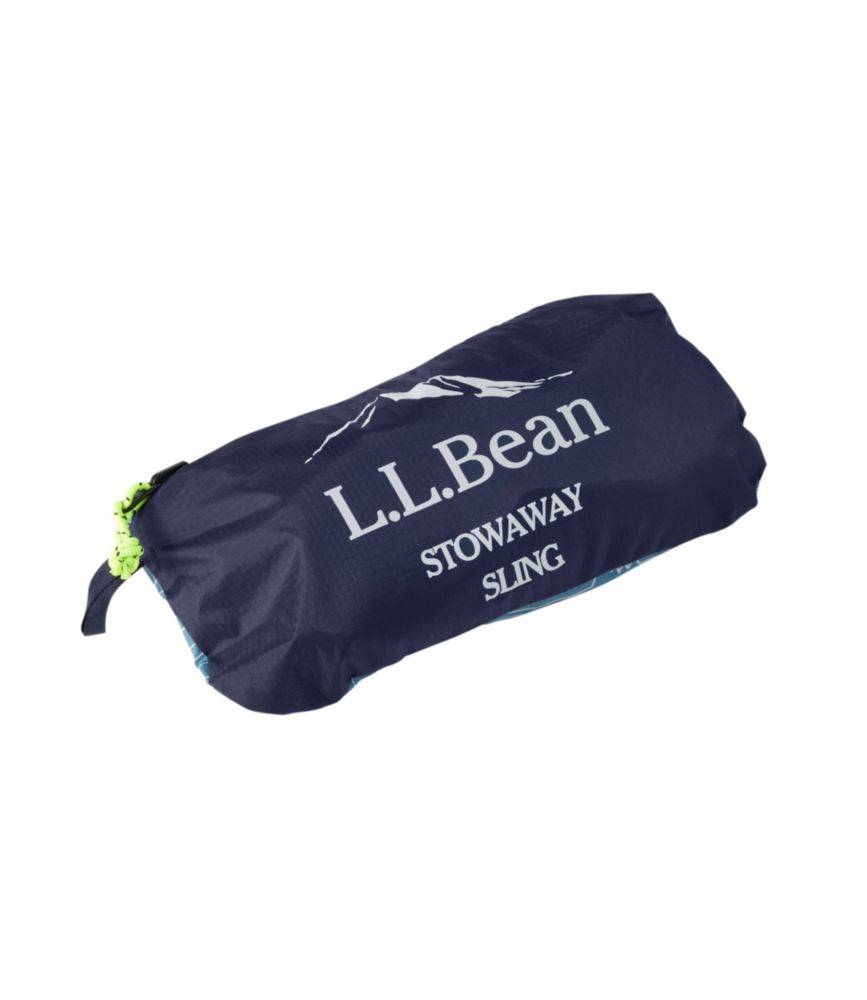 L.L.Bean Stowaway Sling Pack, Bright Navy, small image number 6