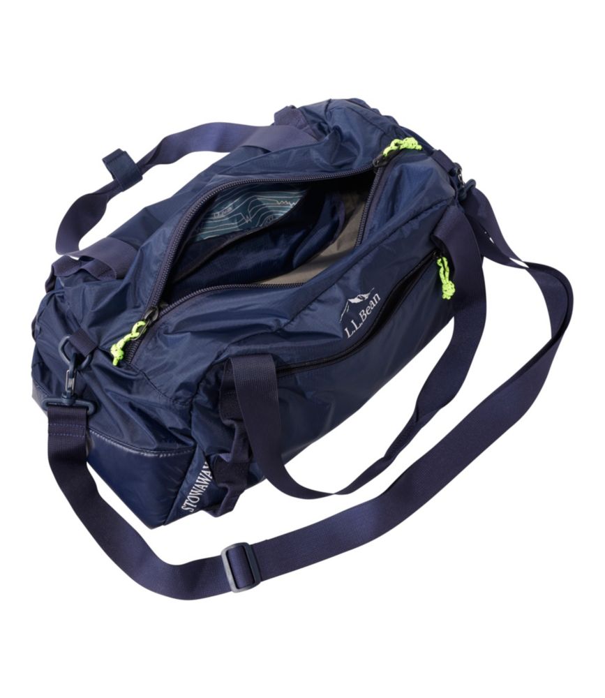 L.L.Bean Stowaway II Duffle, Bright Navy, small image number 3