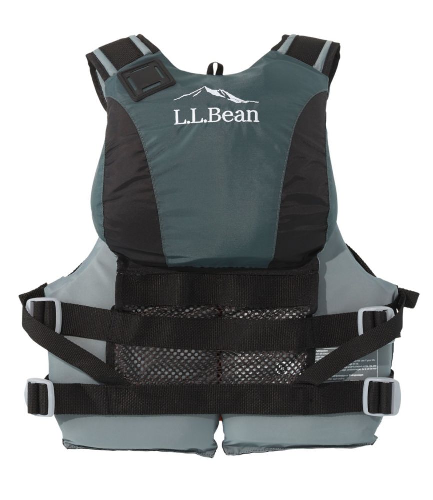 Adults' L.L.Bean Angler Universal PFD, Dark Gray, small image number 2