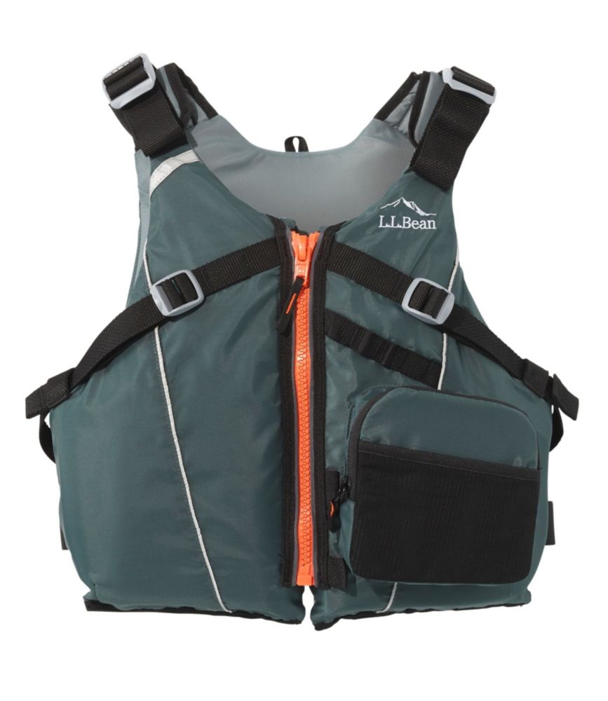 Adults' L.L.Bean Angler Universal PFD, Dark Gray, small image number 1