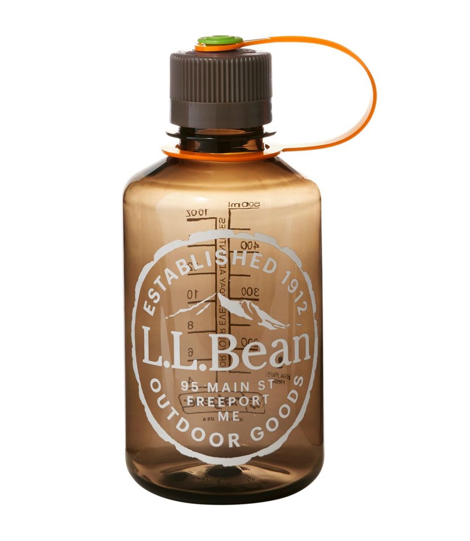 Nalgene Sustain Wide Mouth Water Bottle with L.L.Bean Logo, 16 oz