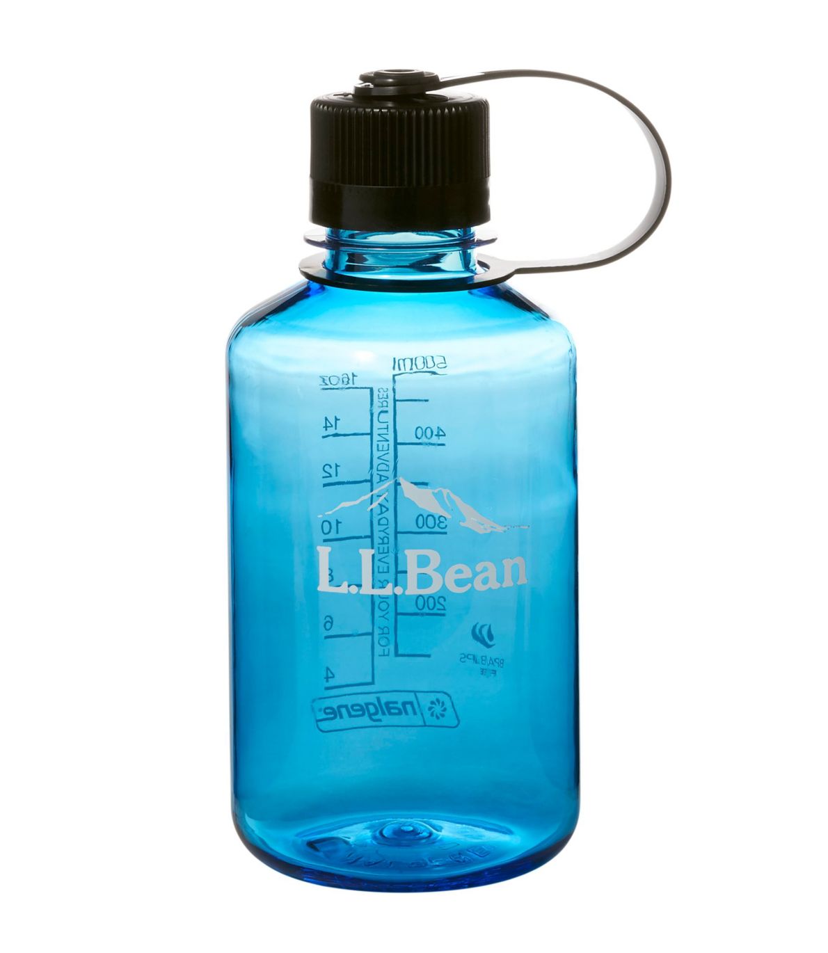 Nalgene Narrow Mouth Water Bottle with L.L.Bean Logo, 16 oz.