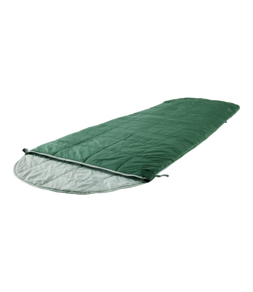 Adults' L.L.Bean Adventure 50 Sleeping Bag, Camp Green, small image number 2