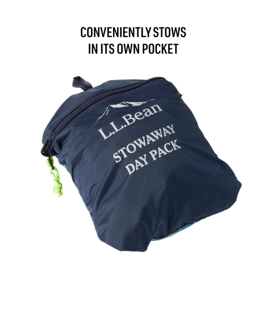 L.L.Bean Stowaway Pack, Bright Navy, small image number 5